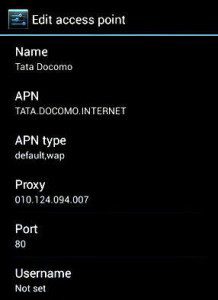 Tata Docomo Free Internet Trick
