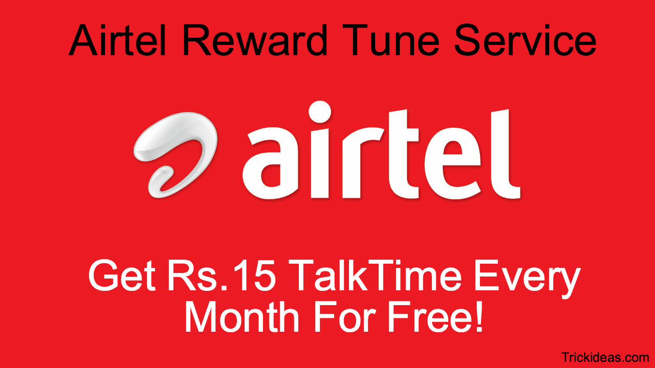 Airtel Reward tune Service