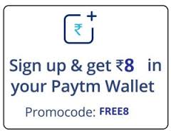Paytm Rs 8 offer