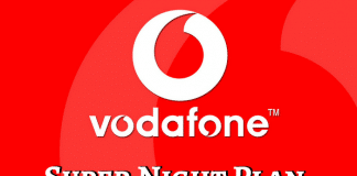 Vodafone Super Night Plan