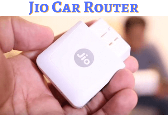 jio car router
