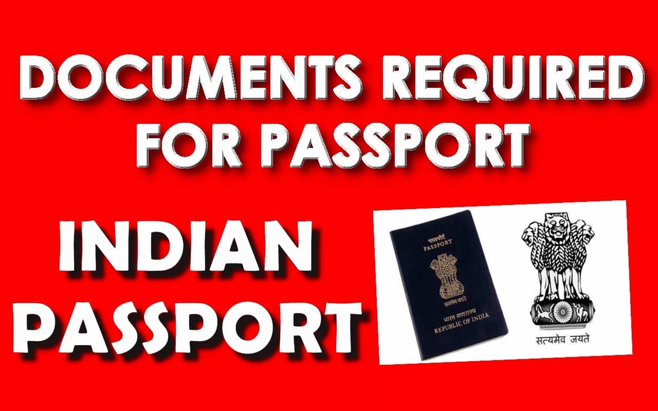 documents required for passport