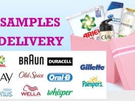 Free samples free delivery products